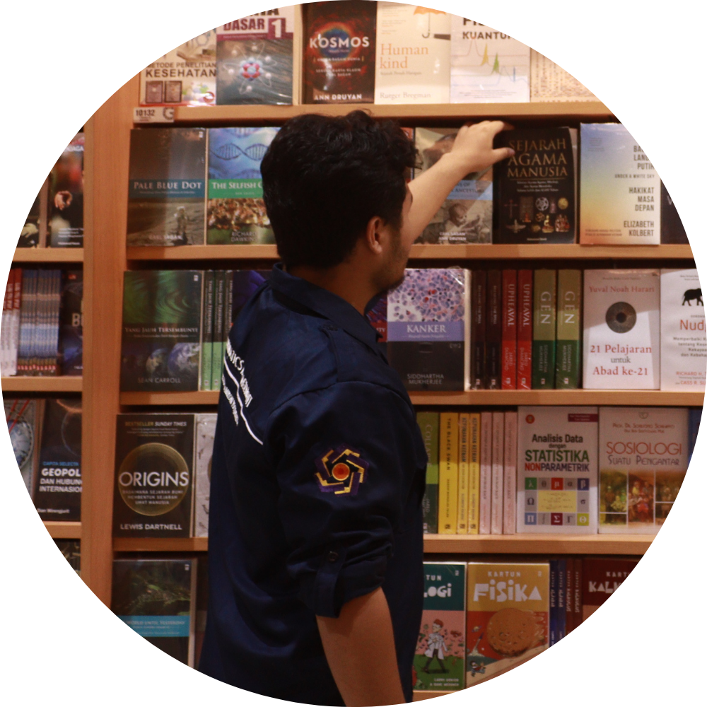 Bolopa KW in a library